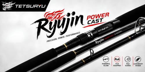 TETSURYU Ryujin Power Cast 9ft Spinning Rod
