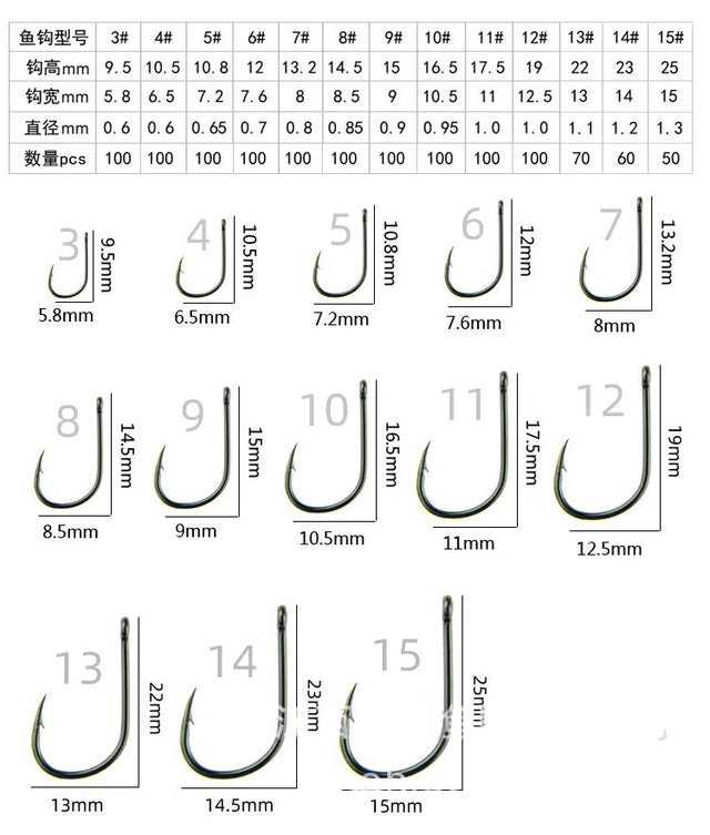 Isema Fishing Hooks | Size: 3-15  Live Bait Hooks  pagoda  Cabral Outdoors  