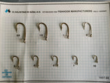 Mustad Superior Bowed Hooks 1607  |100 Pcs| Size: 1-10  Live Bait Hooks  Mustad  Cabral Outdoors  