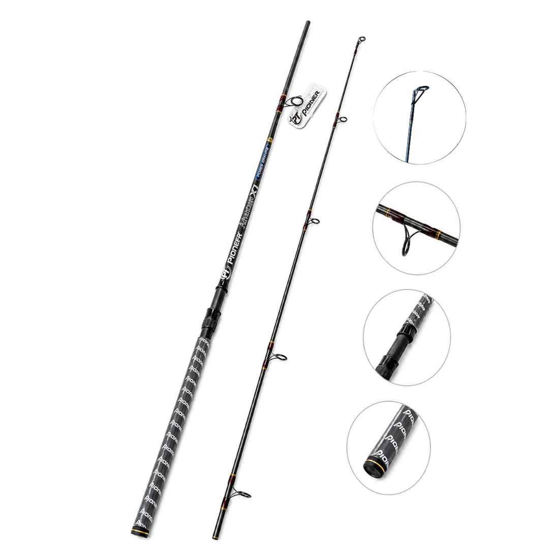 Pioneer Advantage XJ Power Graphite 8ft-9ft Spinning Rod