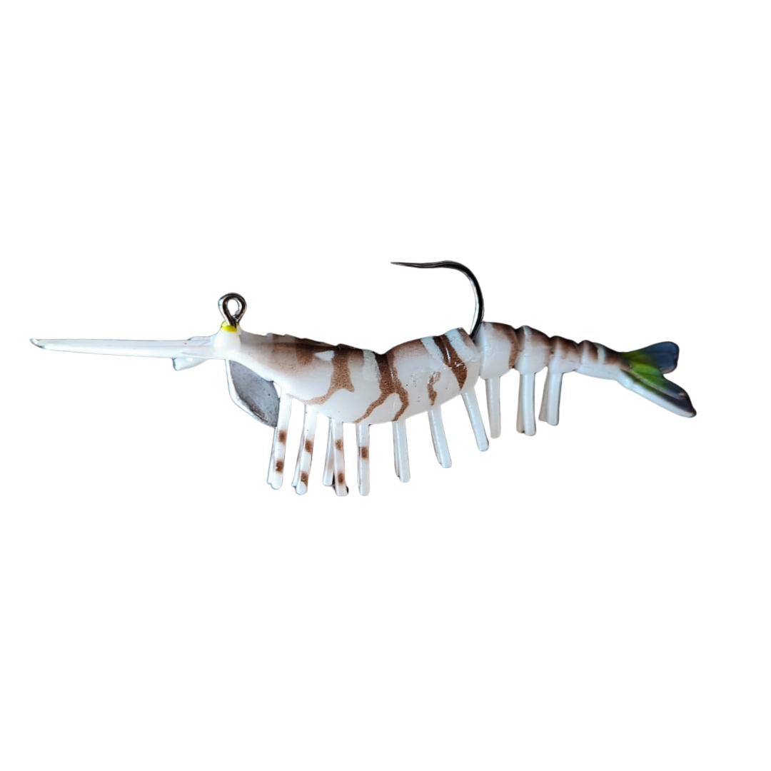 KrillKast Shrimp lures with  hook | 10cm-13cm | 7g-17g | 1 Pcs  Shrimp  SHRIMP  Cabral Outdoors  KrillKast Shrimp Lures India — 10cm–13cm with Hook | Cabral Outdoors