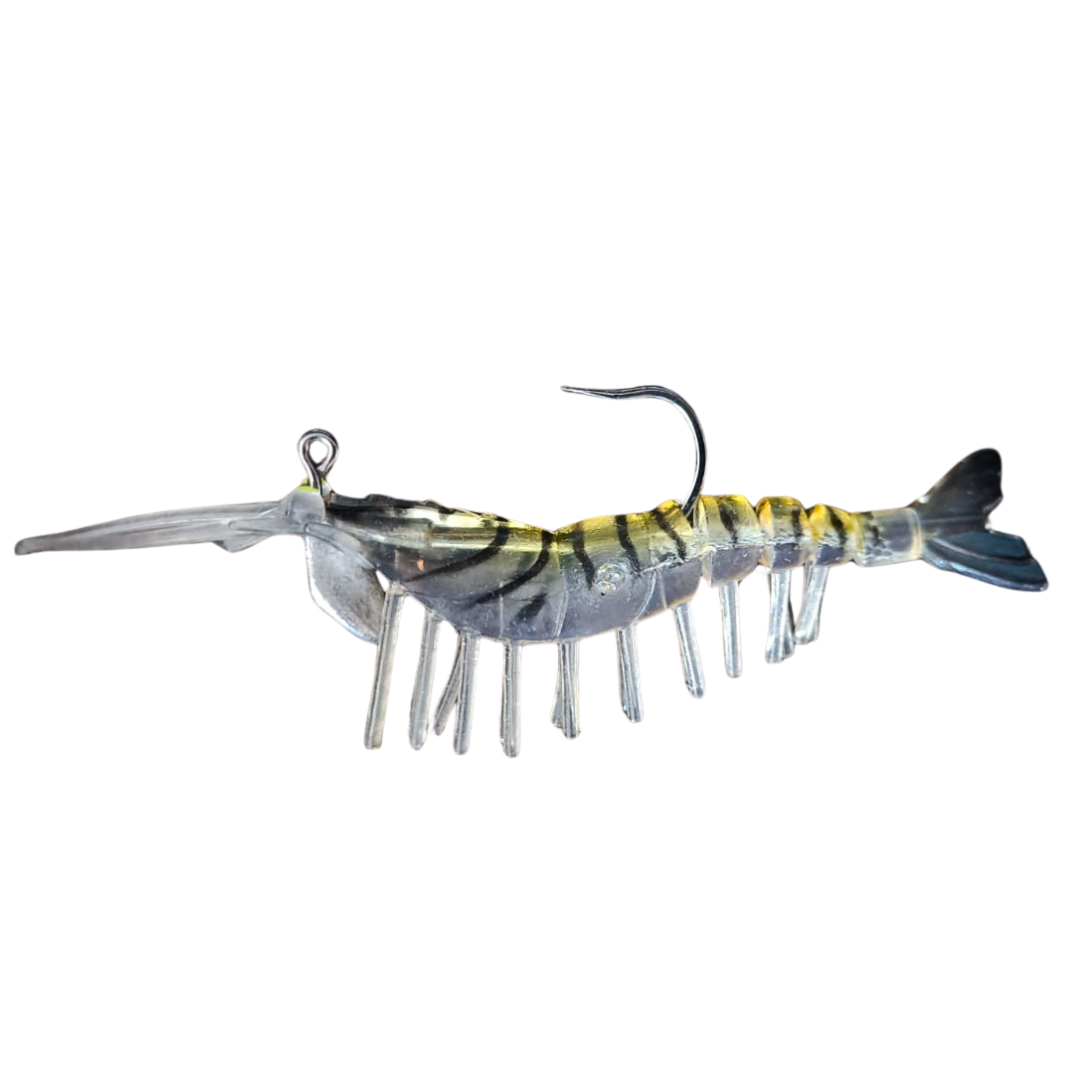 KrillKast Shrimp lures with  hook | 10cm-13cm | 7g-17g | 1 Pcs  Shrimp  SHRIMP  Cabral Outdoors  KrillKast Shrimp Lures India — 10cm–13cm with Hook | Cabral Outdoors