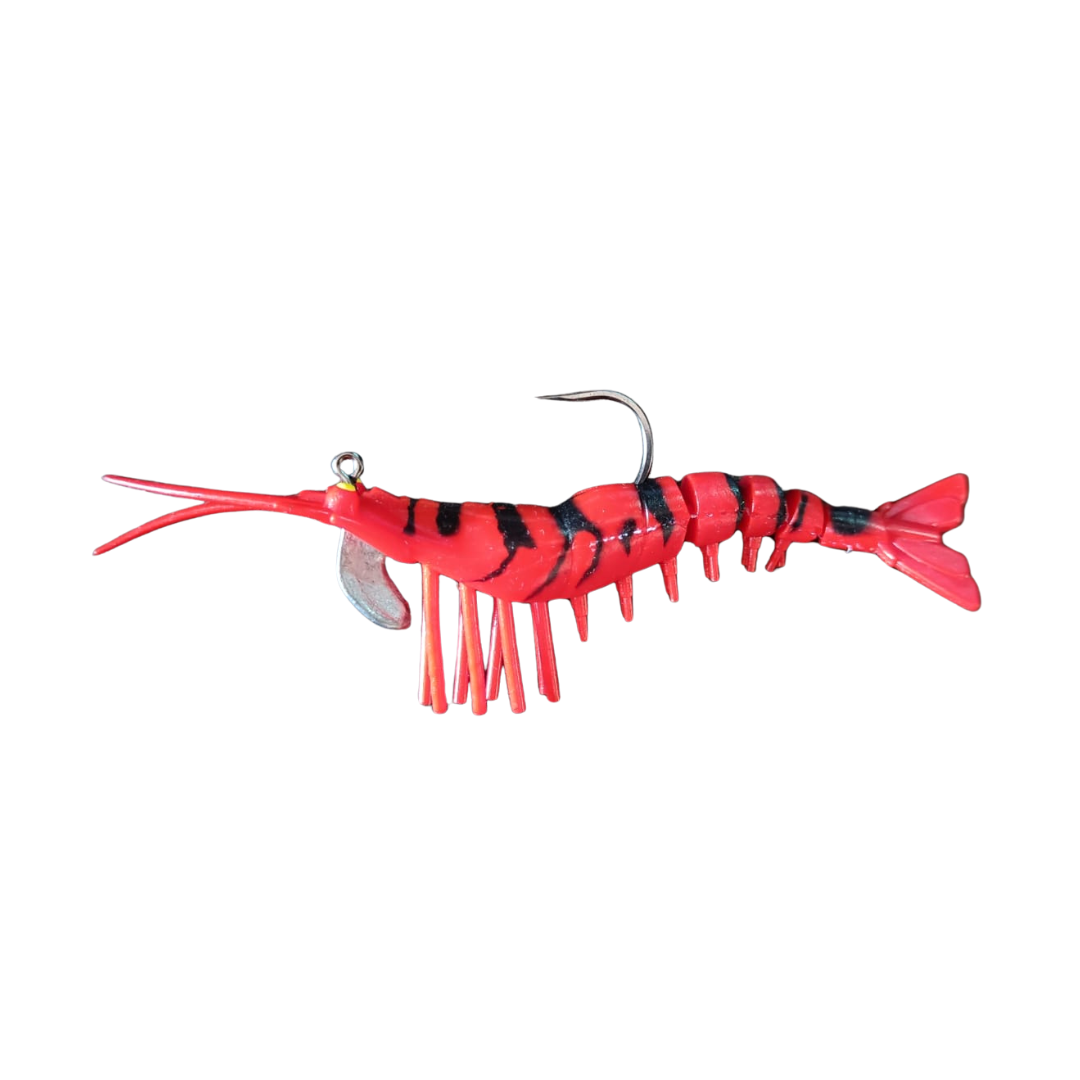 KrillKast Shrimp lures with  hook | 10cm-13cm | 7g-17g | 1 Pcs  Shrimp  SHRIMP  Cabral Outdoors  KrillKast Shrimp Lures India — 10cm–13cm with Hook | Cabral Outdoors