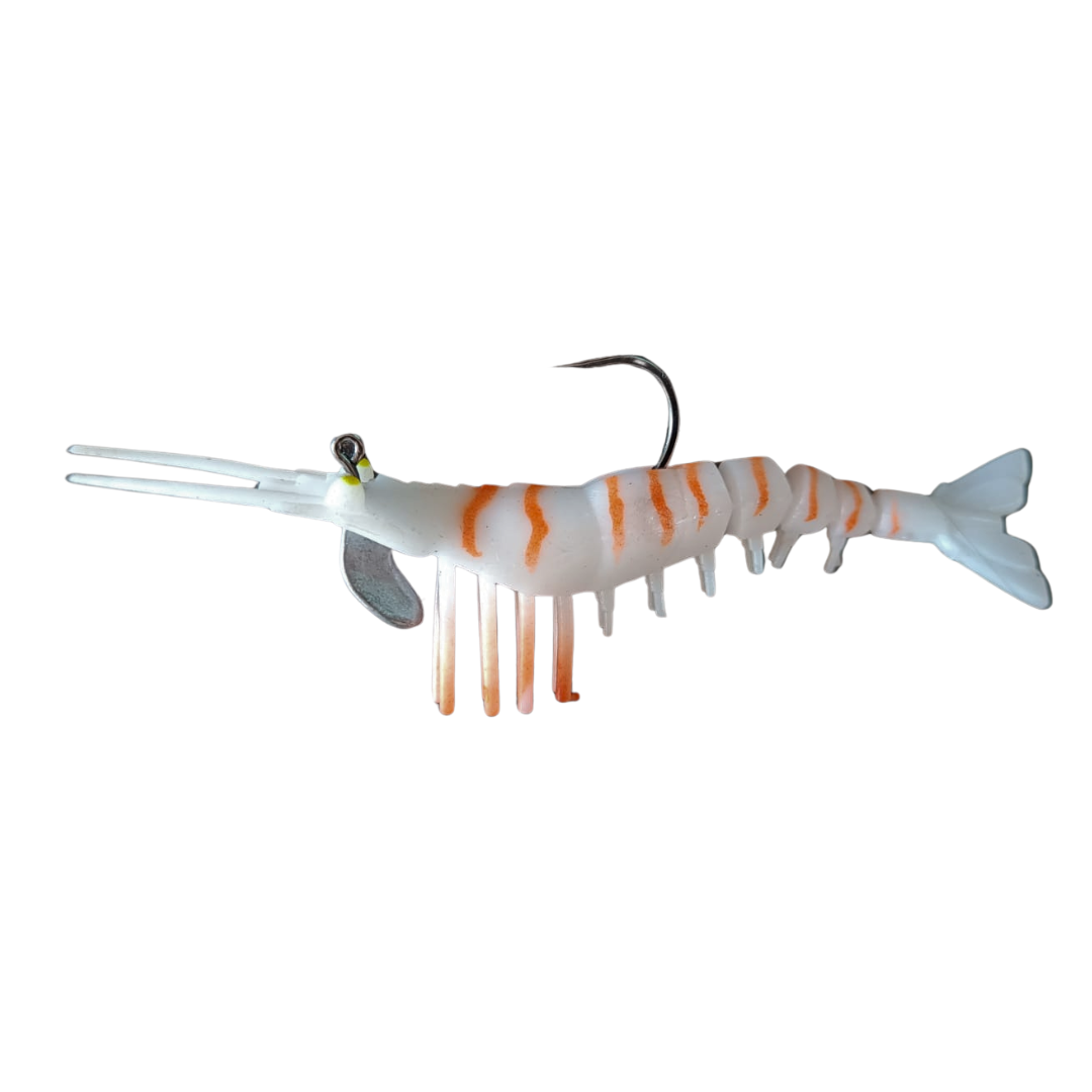 KrillKast Shrimp lures with  hook | 10cm-13cm | 7g-17g | 1 Pcs  Shrimp  SHRIMP  Cabral Outdoors  KrillKast Shrimp Lures India — 10cm–13cm with Hook | Cabral Outdoors