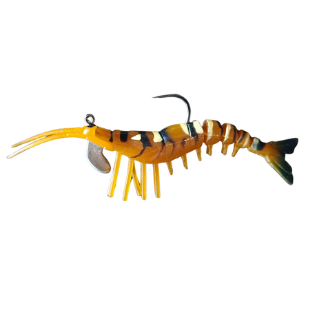 KrillKast Shrimp lures with  hook | 10cm-13cm | 7g-17g | 1 Pcs  Shrimp  SHRIMP  Cabral Outdoors  KrillKast Shrimp Lures India — 10cm–13cm with Hook | Cabral Outdoors