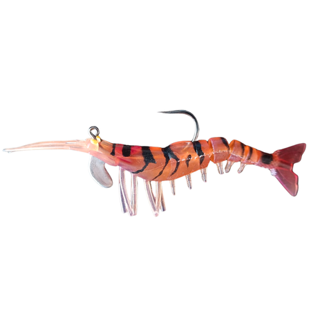 KrillKast Shrimp lures with  hook | 10cm-13cm | 7g-17g | 1 Pcs  Shrimp  SHRIMP  Cabral Outdoors  KrillKast Shrimp Lures India — 10cm–13cm with Hook | Cabral Outdoors
