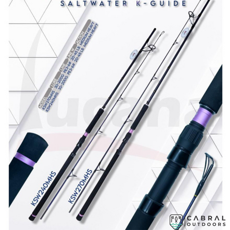 Lucana Komodo Saltwater 8ft-9ft Spinning Rod  Spinning Rods  Lucana  Cabral Outdoors  