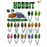 Lures Factory Hobbit Frog | Size: 3.8cm | 6.7g  Rubber Frog  Lures Factory  Cabral Outdoors  