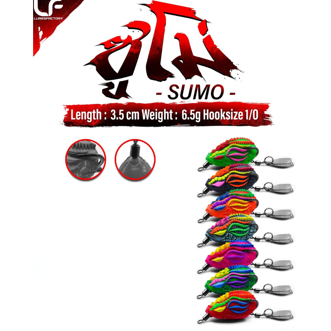 Lures Factory Sumo Frog | Size:3.5cm | 6.5g