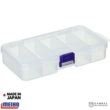 Meiho Lure Case M | 5 Compartments Tackle Box  Tackle Box  Meiho  Cabral Outdoors  