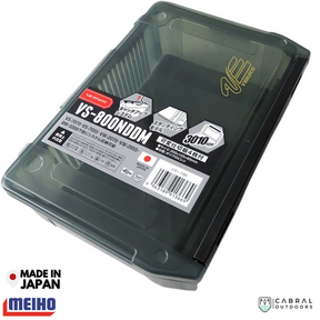 Meiho VS-800NDDM | 5 Compartments Tackle Box  Tackle Box  Meiho  Cabral Outdoors  