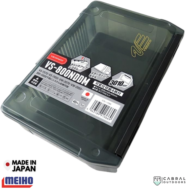 Meiho VS-800NDDM | 5 Compartments Tackle Box  Tackle Box  Meiho  Cabral Outdoors  