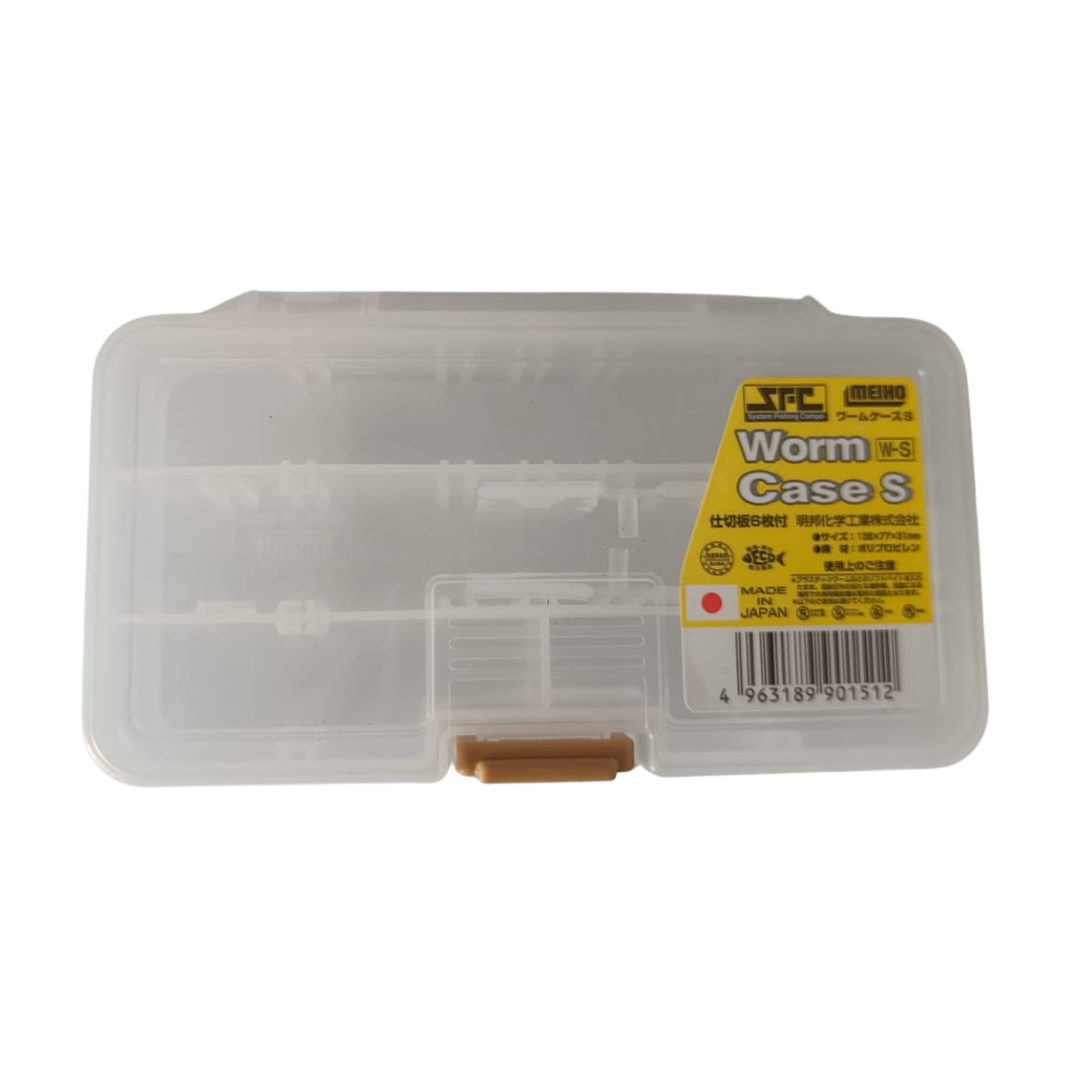 Meiho Worm Case S | 10 Compartments Tackle Box  Tackle Box  Meiho  Cabral Outdoors  