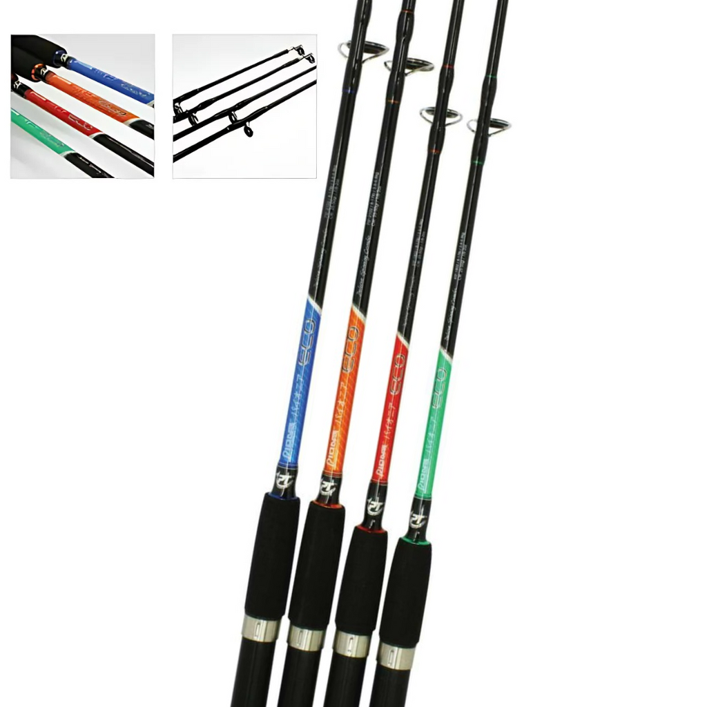 Pioneer Eco Fiber Glass 6ft-9ft Spinning Rod