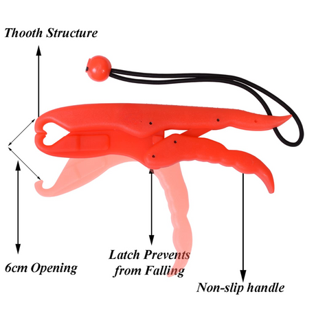 Plastic Lip Gripper with Lanyard  Lip Gripper  Cabral Outdoors  Cabral Outdoors  