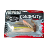 Rapala CrushCity Assorted Pack Soft Plastic Lure | 6 Pcs Per Pack