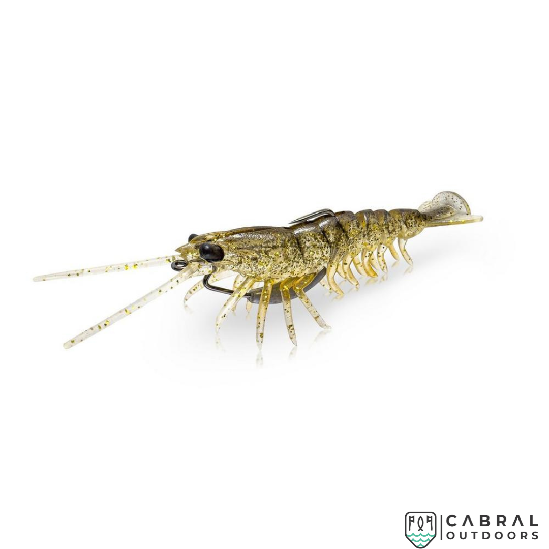 Savage Gear Manic Shrimp Weedless RTF WL  | Pack of 2 | Size: 3inch-3.5inch | Weight:-6g-9g  Shrimp  Savage Gear  Cabral Outdoors  