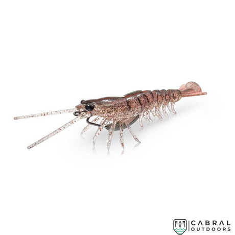 Savage Gear Manic Shrimp Weedless RTF WL  | Pack of 2 | Size: 3inch-3.5inch | Weight:-6g-9g  Shrimp  Savage Gear  Cabral Outdoors  