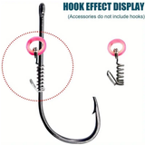 Hawas Shrimp Spring Back Hook |100pcs/pkt