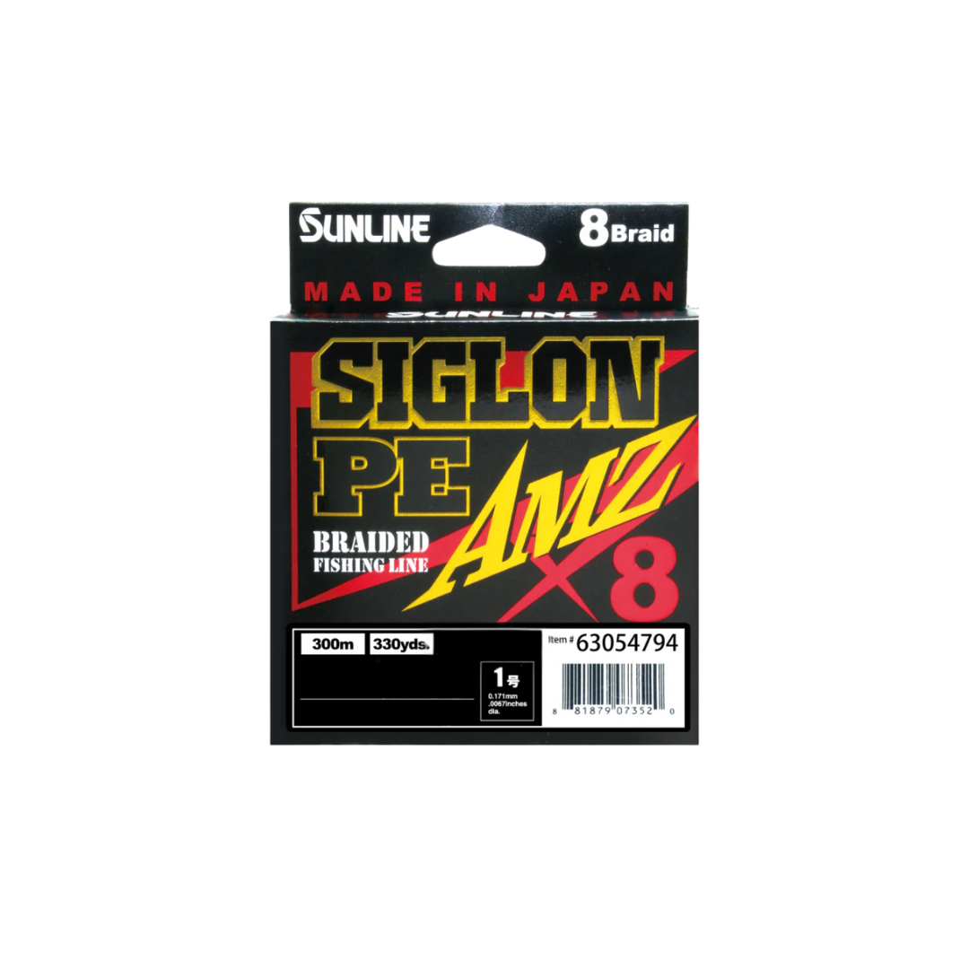 Sunline Siglon Braided Fishing Line PE AMZ X8 | 100lb | 250m