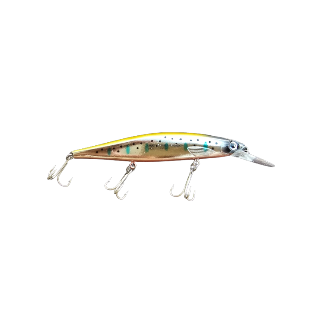 Hawas Power Rap Hard Lures|125mm|12.5g  Sinking Minnow  Hawas  Cabral Outdoors  