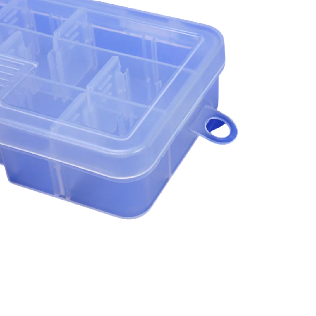 Meiho Worm Case S | 10 Compartments Tackle Box  Tackle Box  Meiho  Cabral Outdoors  