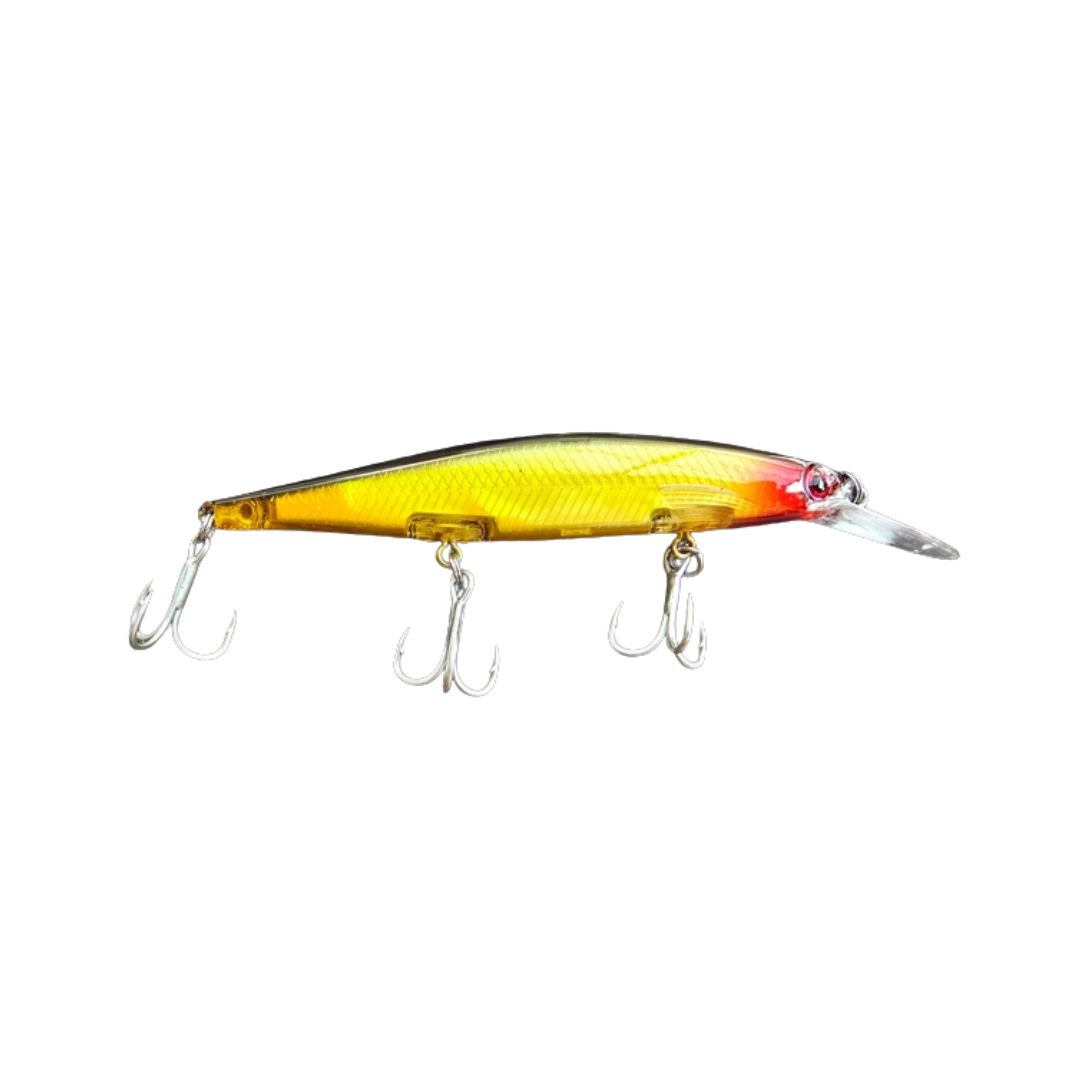 Hawas Power Rap Hard Lures|125mm|12.5g  Sinking Minnow  Hawas  Cabral Outdoors  