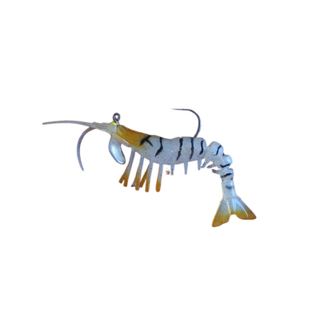 KrillKast Shrimp lures with  hook | 10cm-13cm | 7g-17g | 1 Pcs  Shrimp  SHRIMP  Cabral Outdoors  KrillKast Shrimp Lures India — 10cm–13cm with Hook | Cabral Outdoors
