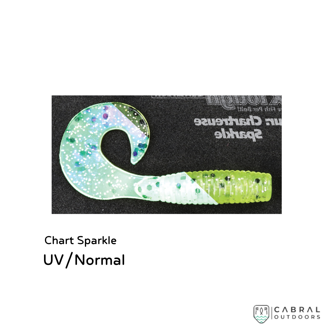 Zman GrubZ 2 inch | 1g | 8pcs/pkt  Curly Tail  Zman  Cabral Outdoors  