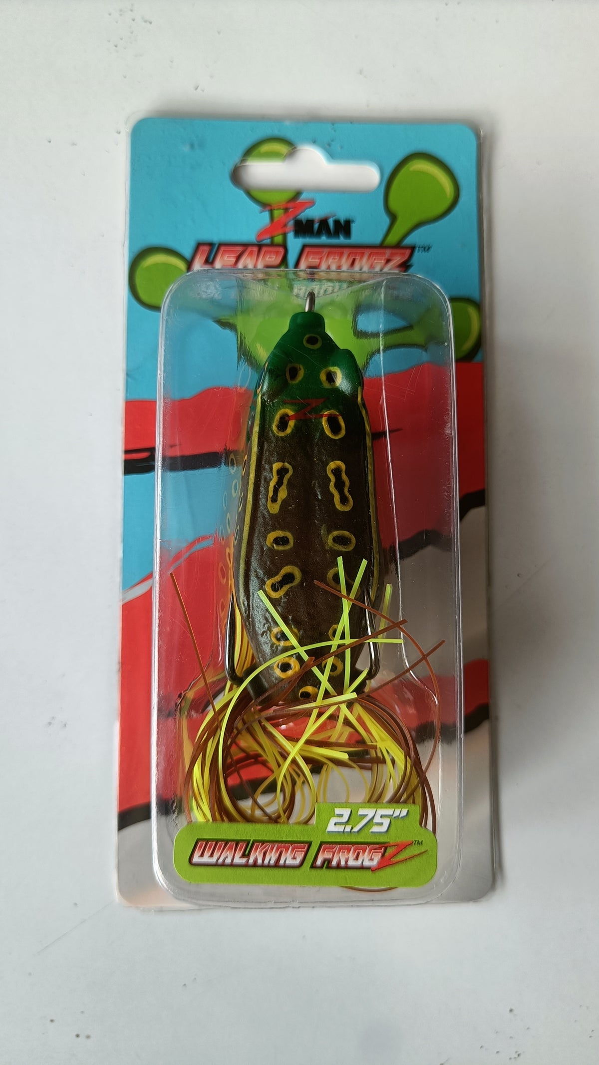(Stock Clearance)  ZMAN Leap Frog Walking frog 2.75inch | 15g | 1pcs/pck  Hollow Body Frog  Zman  Cabral Outdoors  
