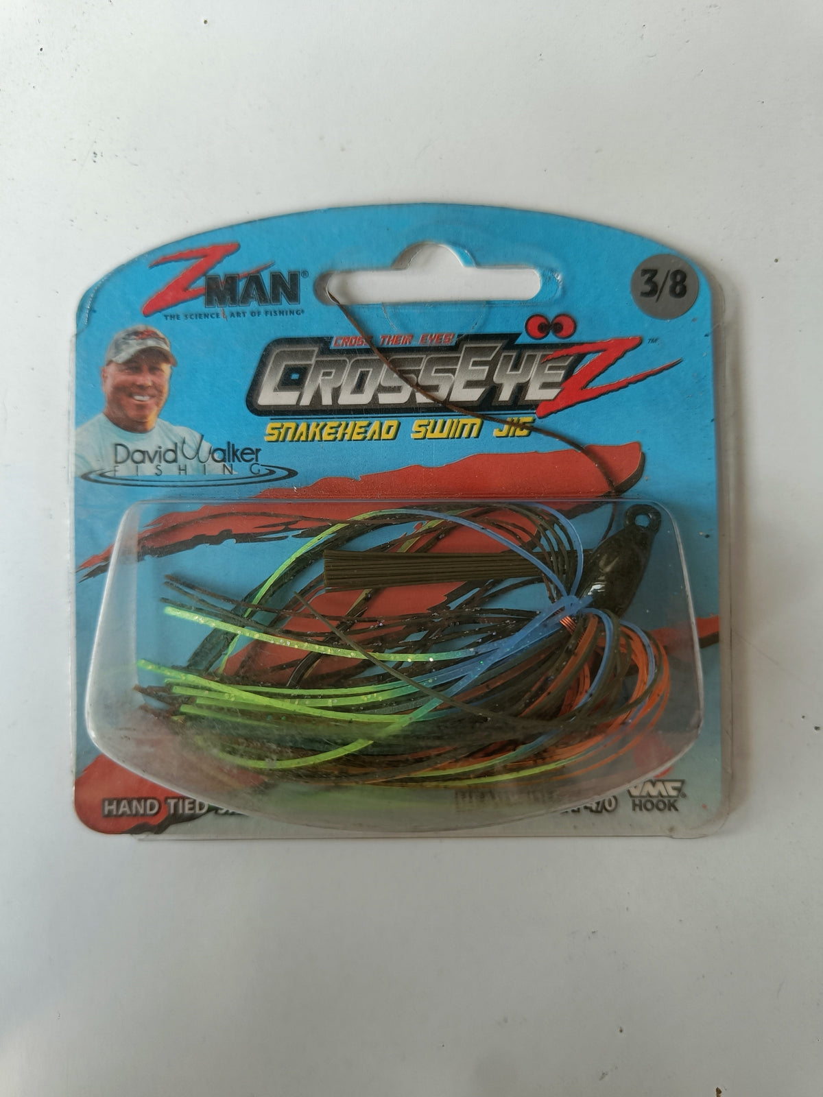 (Stock Clearance)  CrossEyeZ Snakehead Swim Jig | 3/8 OZ | 1 pc/pkt