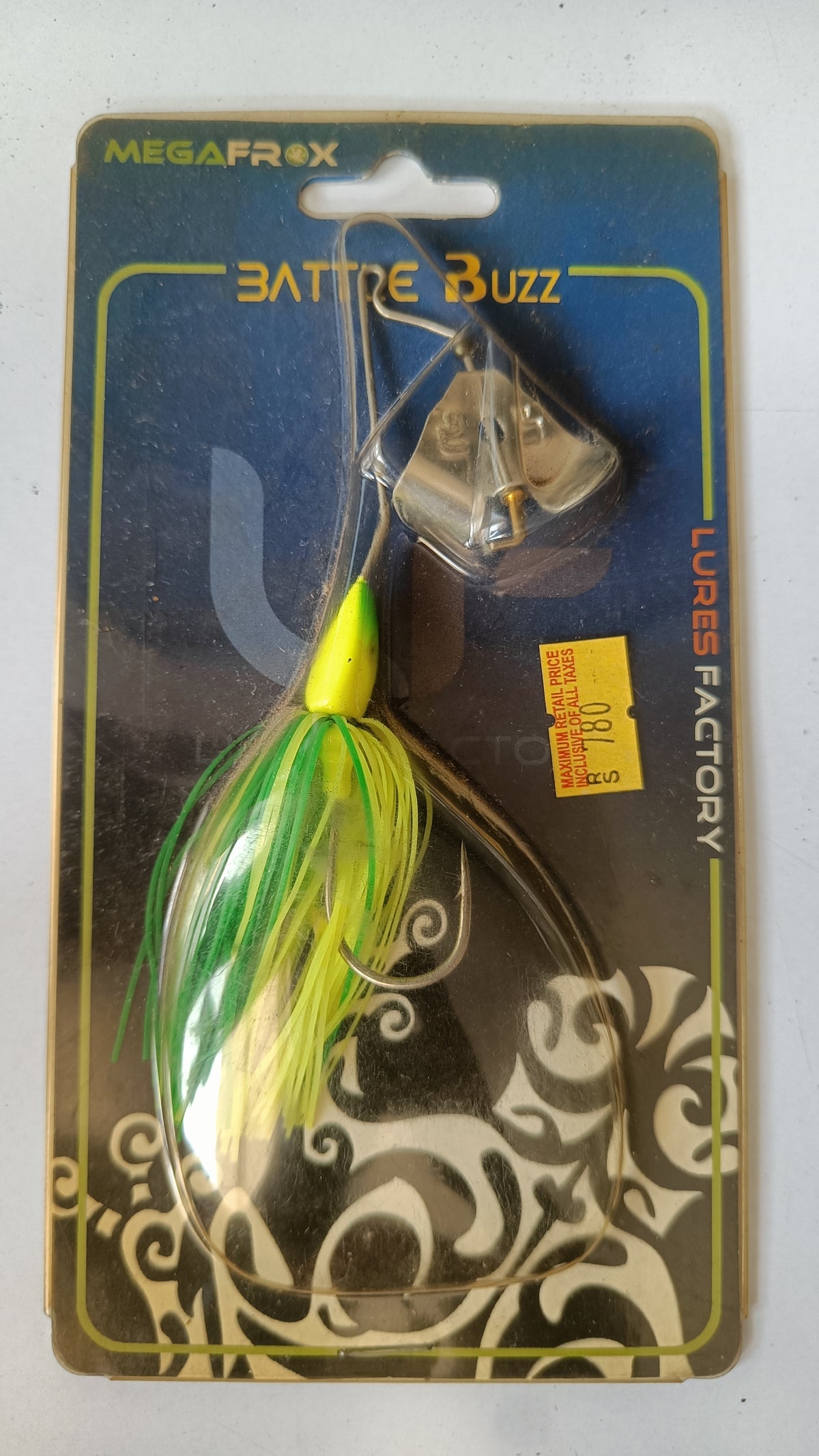 (Stock Clearance)  Lure Factory MEGAFROX Battle Buzz Spinner 14g | 10 cm | size 3/0 | 1pcs/pkt