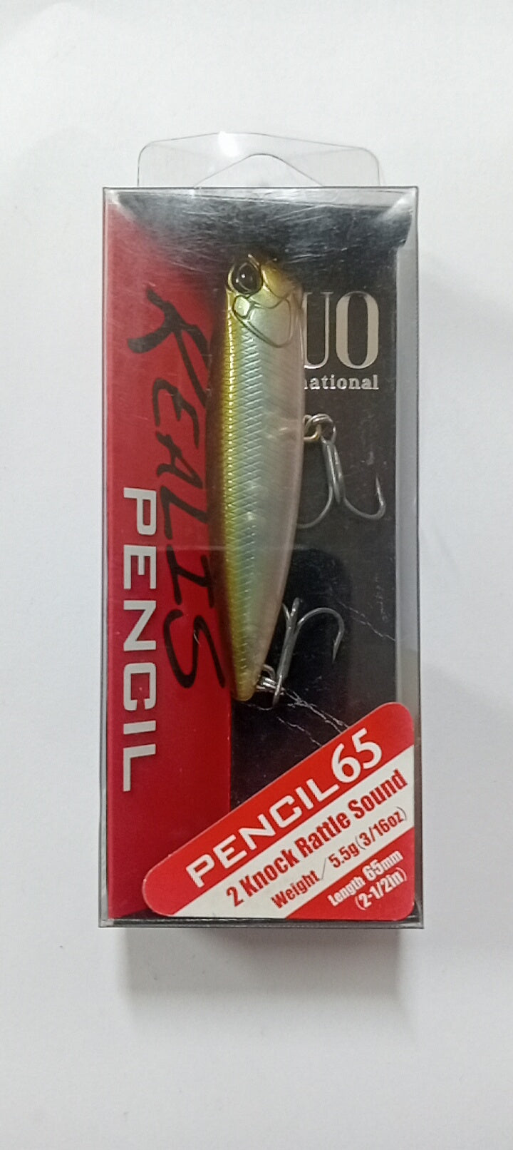 Stock Clearance)Duo International Realis Pencil 65 | 65mm | 5.5g | Floating