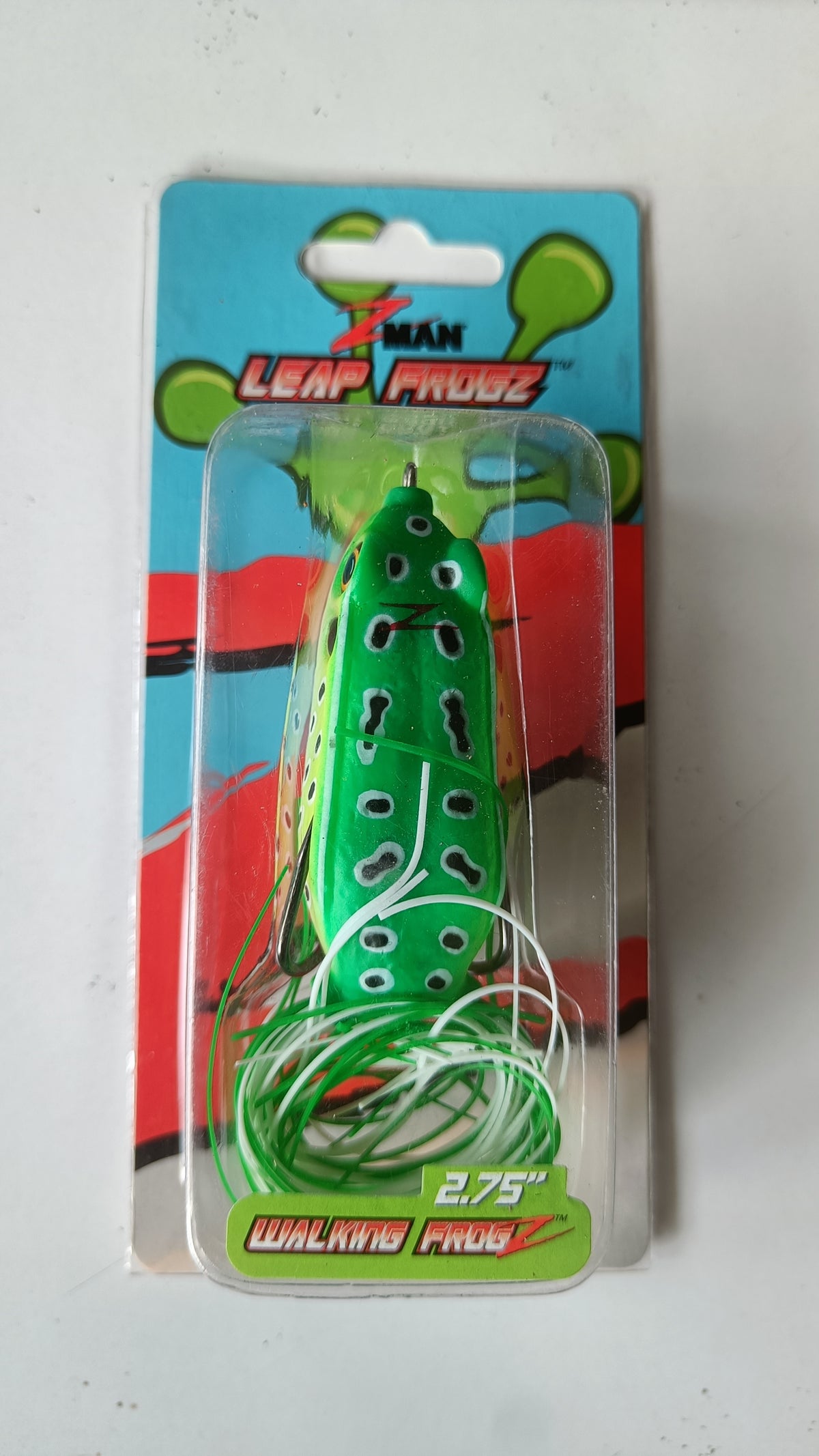 (Stock Clearance)  ZMAN Leap Frog Walking frog 2.75inch | 15g | 1pcs/pck  Hollow Body Frog  Zman  Cabral Outdoors  