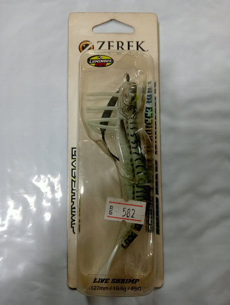 (Stock Clearance)Zerek Live Shrimp |127mm|15.5g|#5/0  Shrimp  Zerek  Cabral Outdoors  