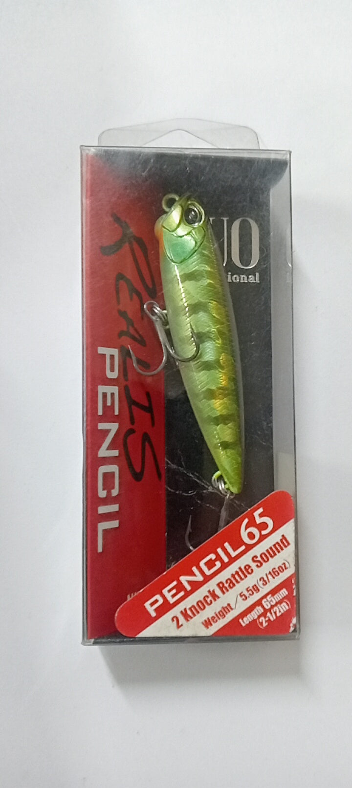 duo international fishing lures Stock Clearance)Duo Realis Pencil 65 | 65mm | 5.5g | Floating Will the connecting fabric Spinning reel 3 1/8 80mmWeight Size:1/0  8pk