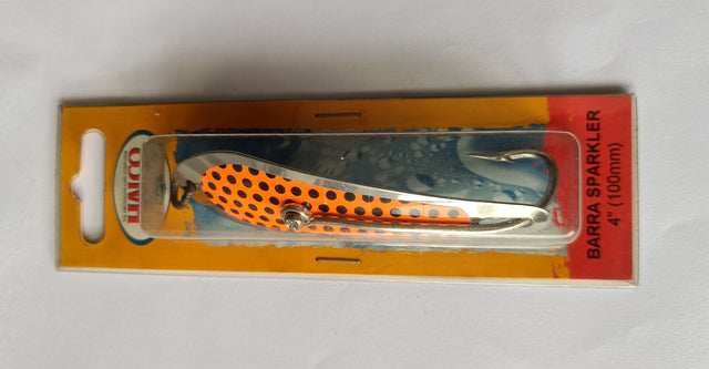(Stock Clearance) Halco Barra Sparkler 4" (100mm) Spoon  Spoons  Halco  Cabral Outdoors  