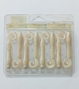 (Stock Clearance) Crazy Fish Active Slug Soft Lure 70mm | 8pcs/pkt | Pearl