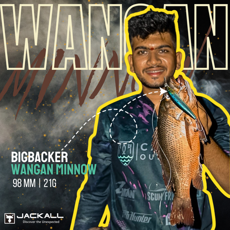 Jackall Big Backer Wangan Minnow | 98mm | 21g  Jerk Baits  Jackall  Cabral Outdoors  