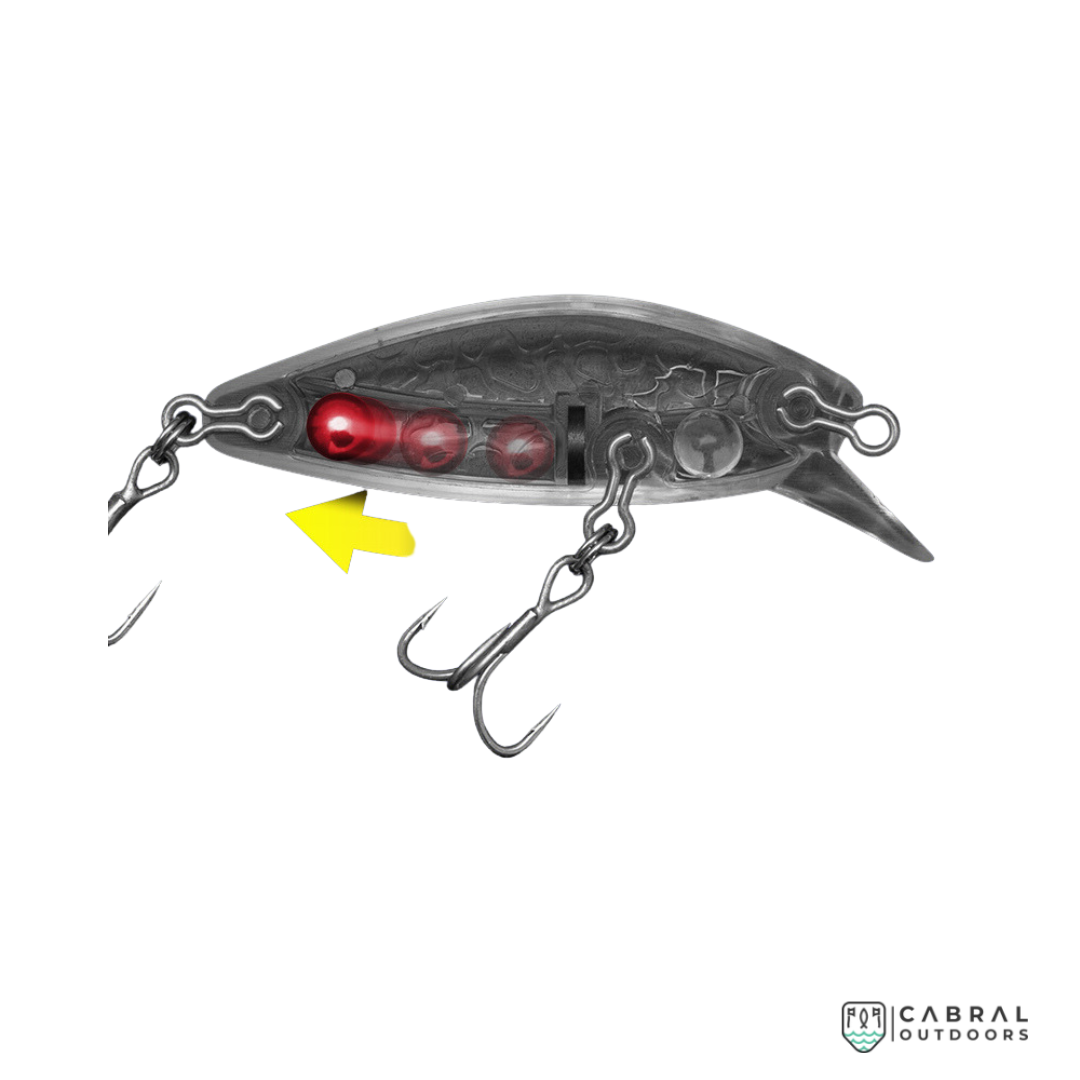 Jackall Abbey Minnow 38SF Lure | 38mm | 2.4g  Sinking Minnow  Jackall  Cabral Outdoors  