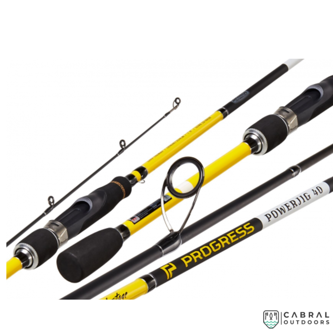 Lucky John Progress Powerjig Spinning Rod  Baitcasting Rod  Lucky John  Cabral Outdoors  