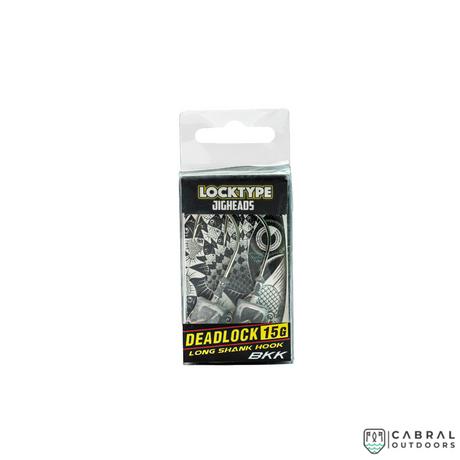 Lure Factory Locktype Jighead Dead Lock, Size 3/0 | 15g | 2 per pack  Jig Head  Lures Factory  Cabral Outdoors  