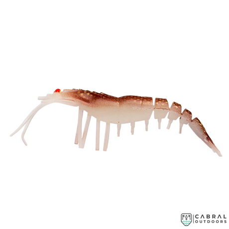 GFIN Crazy Shrimp | Pack of 2 | Size : 5 inch | 16g  Shrimp  GFIN  Cabral Outdoors  