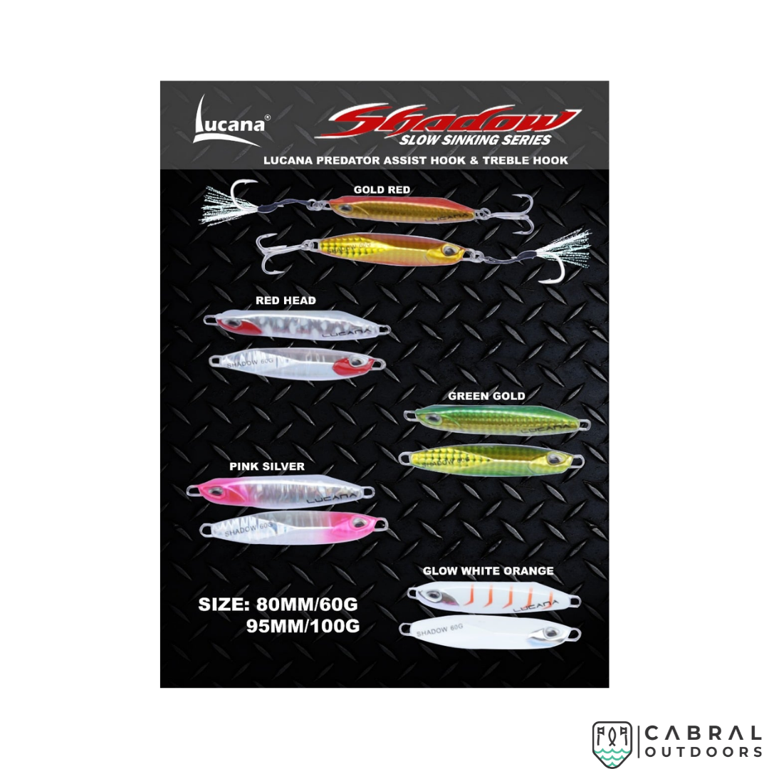 Lucana Shadow Jig 9.5cm | 100g  Jigs  Lucana  Cabral Outdoors  