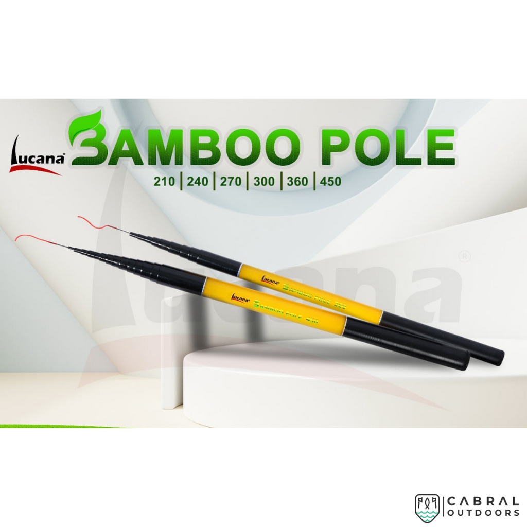 Lucana Bamboo Pole 7-12ft