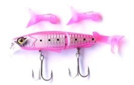 Lucana Django 125mm/17.5g, 1pcs/pkt  Jointed Shads  Lucana  Cabral Outdoors  