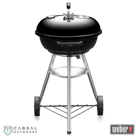 Weber Compact 47cm & 57cmCharcoal Barbeque Grill (Black)  Barbecue  Weber  Cabral Outdoors  