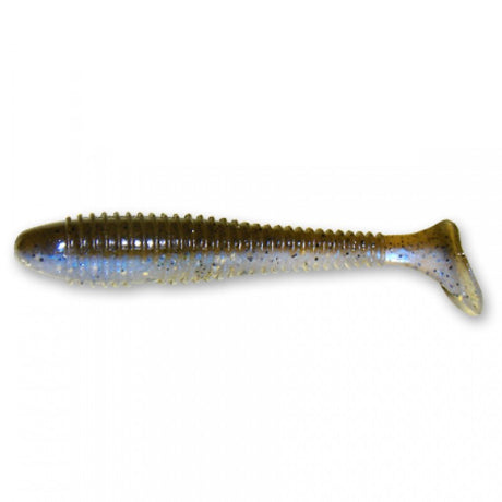 Crazy Fish Vibro Fat Soft Lure 100mm | 4pcs/pkt  Soft Bait  Crazy Fish  Cabral Outdoors  