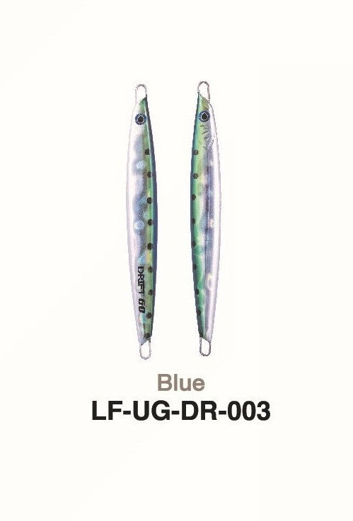 Underground Metal Jig Drift 8.5 cm and 9cm | 30g and 40g (No Hooks)  Jigs  Lures Factory  Cabral Outdoors  