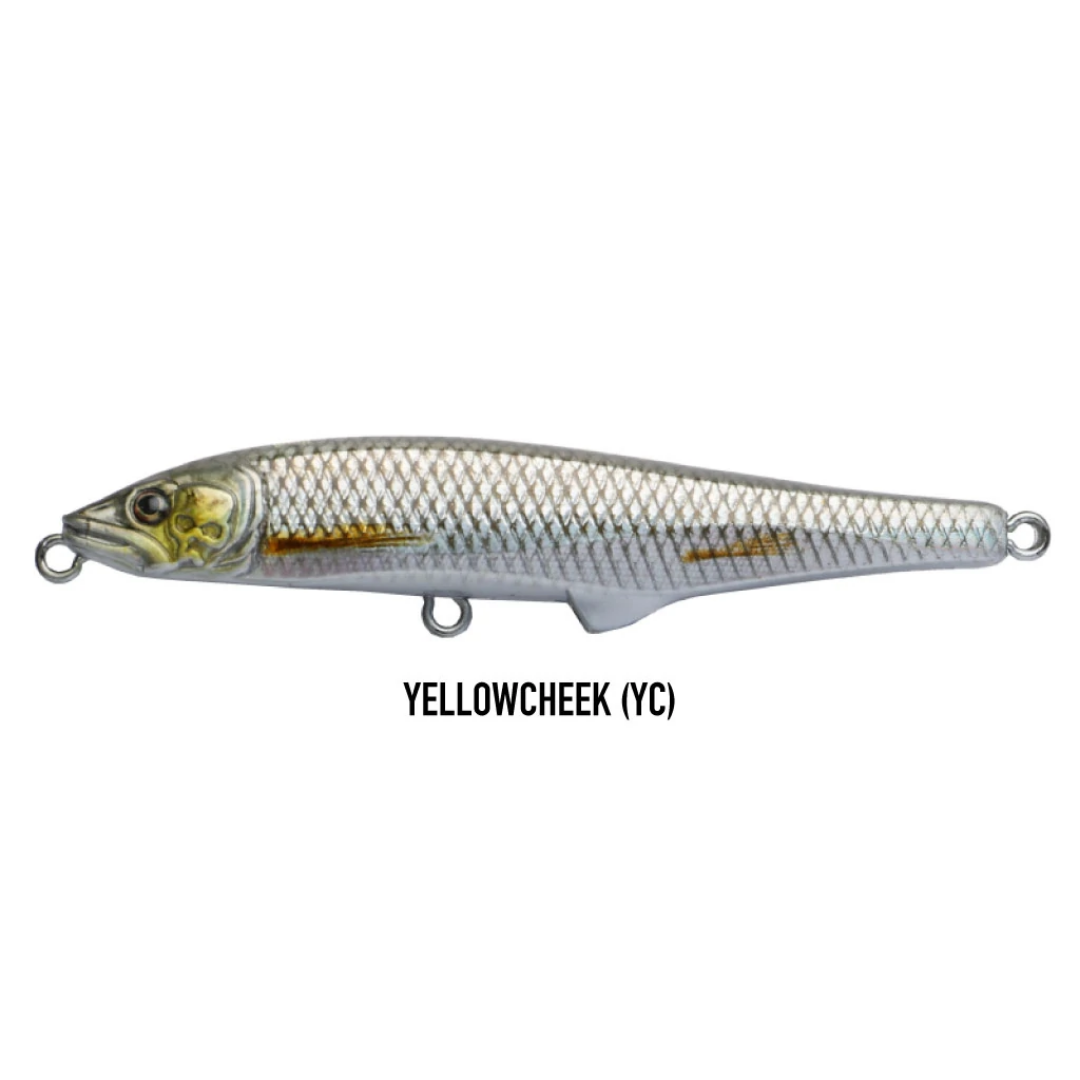 Toughfia Yellowcheek Pencil 80S |80mm | 14g | #6  Hard Lure  Toughfia  Cabral Outdoors  